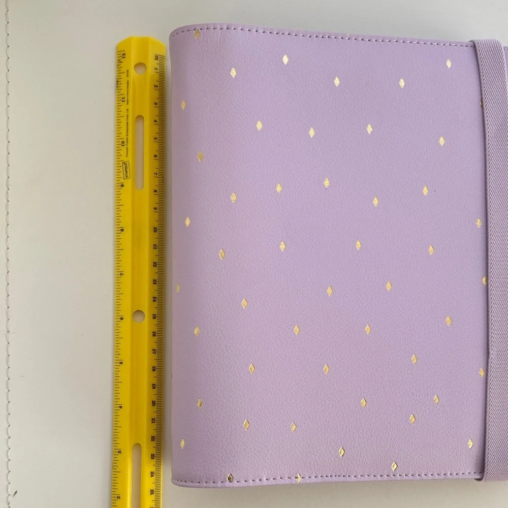kikki.K Lavender Tablet/Planner Cover with Gold Diamond Accents - Picture 13 of 15